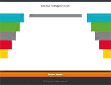 Tablet Screenshot of bourse-transport.com